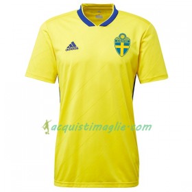 Divisa di Calcio Svezia Donna Prima Mondiali 2018